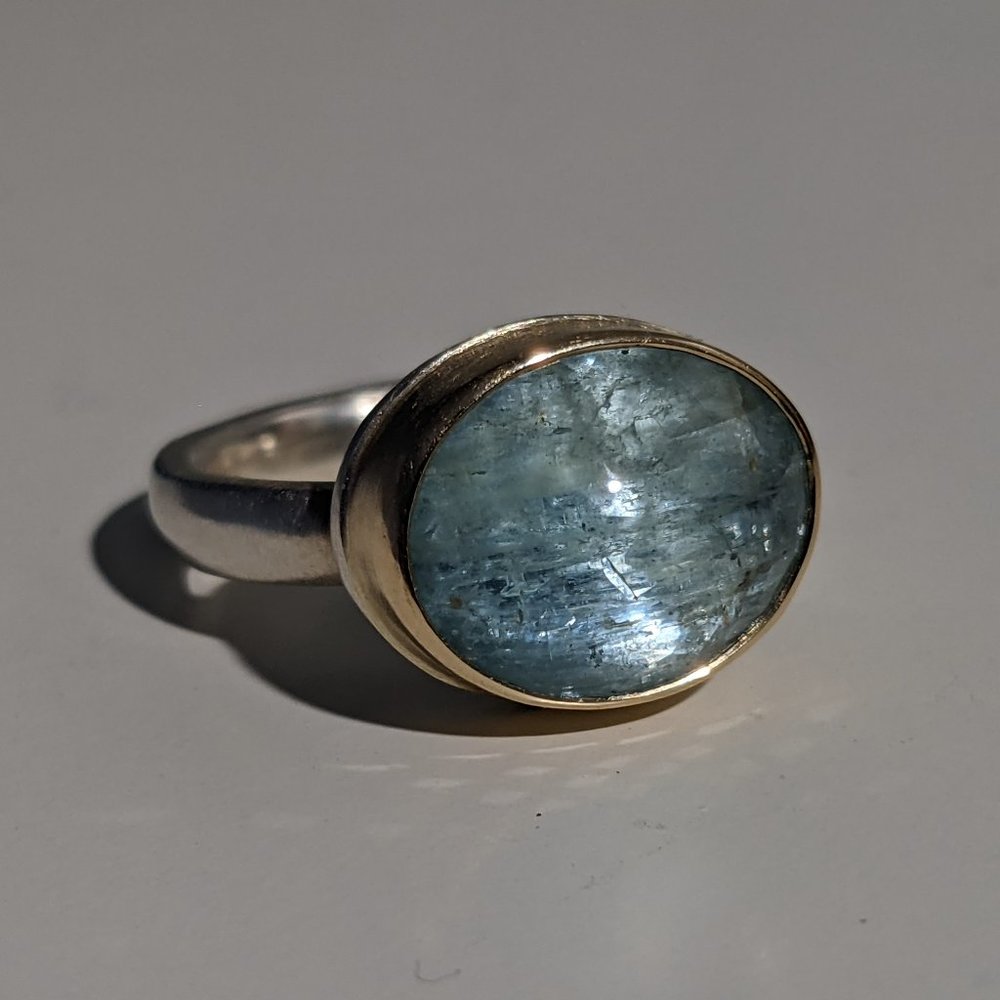 Jamie Joseph Aquamarine Ring